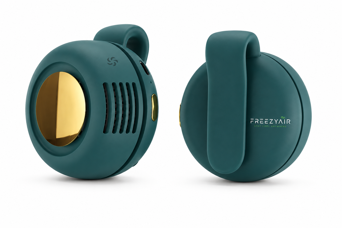 FREEZYAIR™ Wearable Clip Fan