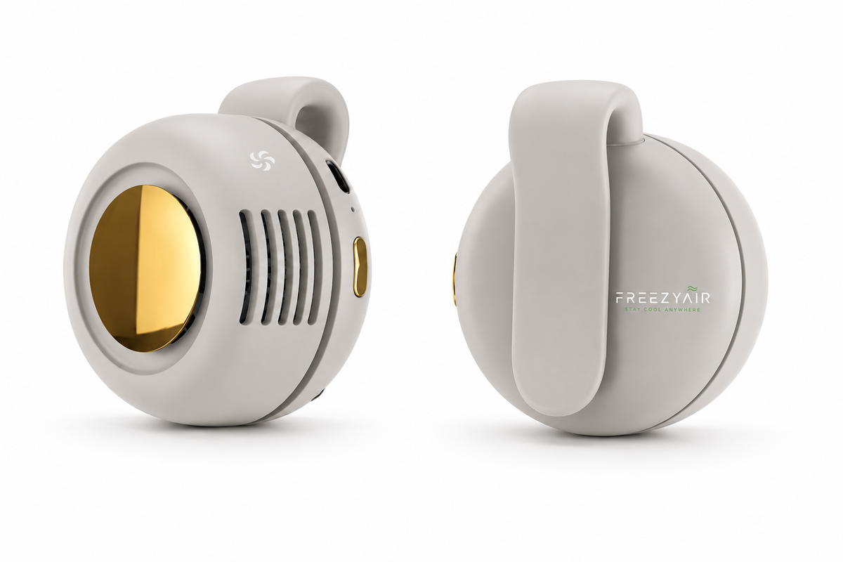 FREEZYAIR™ Wearable Clip Fan